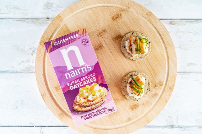 Gluten Free Super Seeded Oatcake 180g - Eco Natural Products - Nairns - Snack Foods