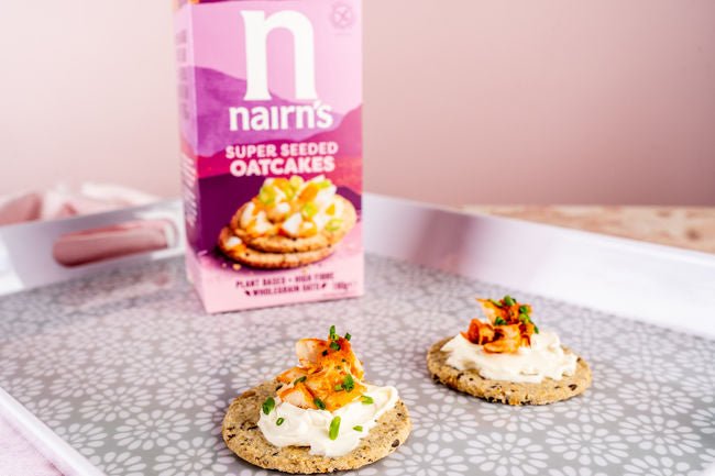 Gluten Free Super Seeded Oatcake 180g - Eco Natural Products - Nairns - Snack Foods