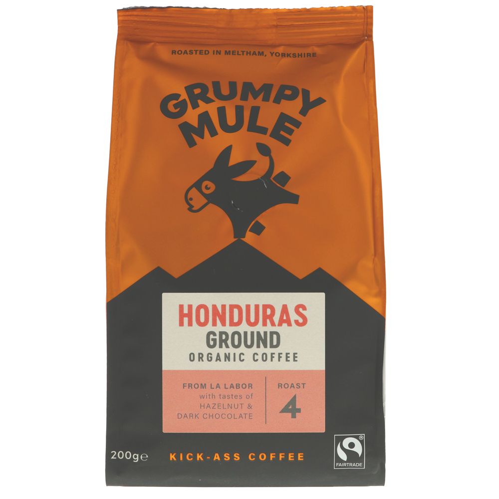 Organic Honduras La Labour Ground Coffee 200g