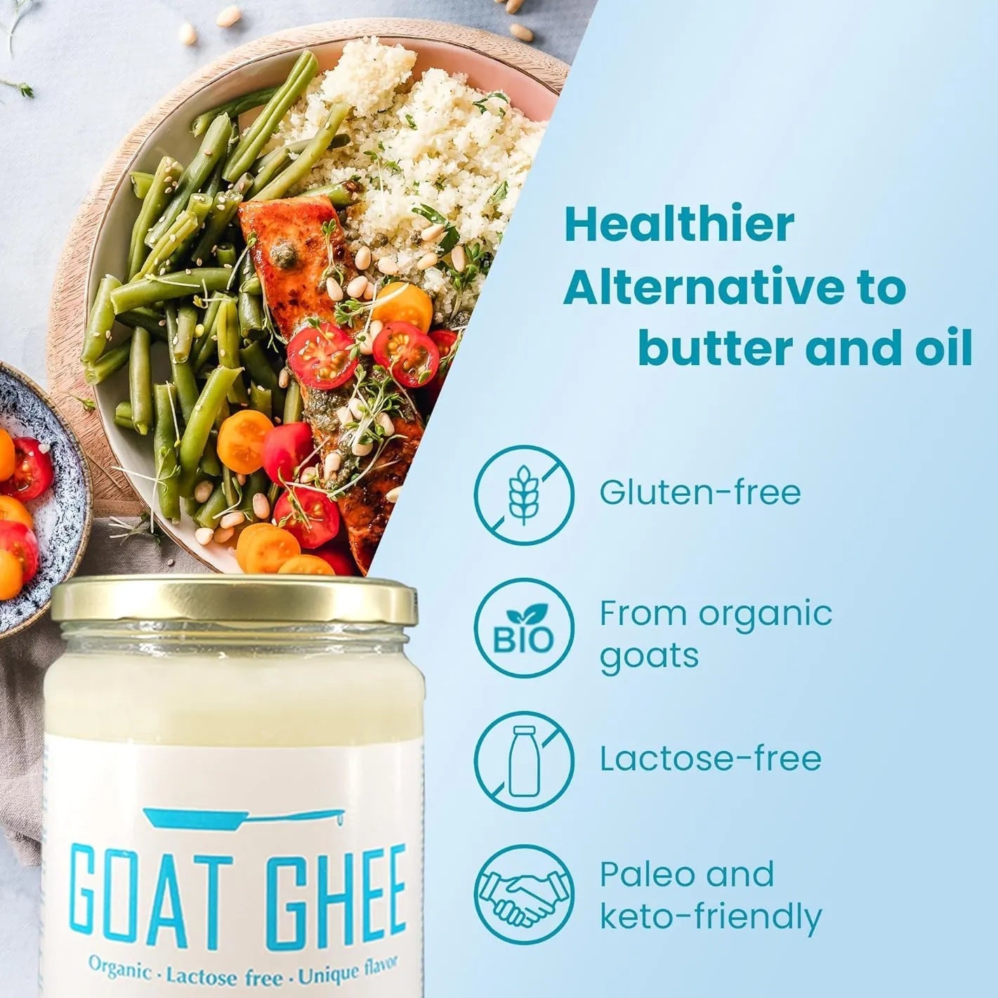 Goat Ghee 245g - Ghee Easy - Butter & Margarine - Ghee Easy