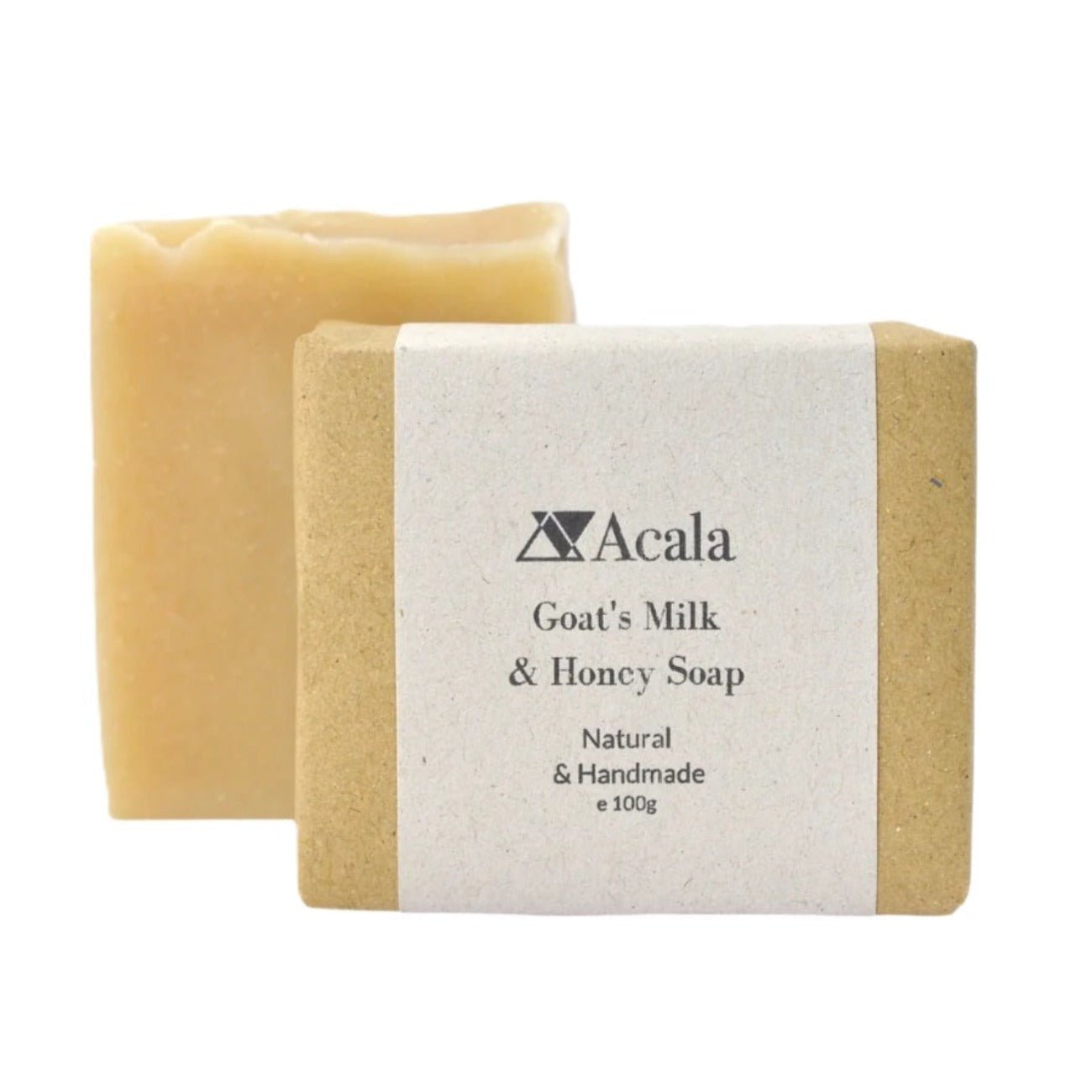 Goat's Milk and Honey Soap 100g - Acala - Bar Soap - Eco Natural Products