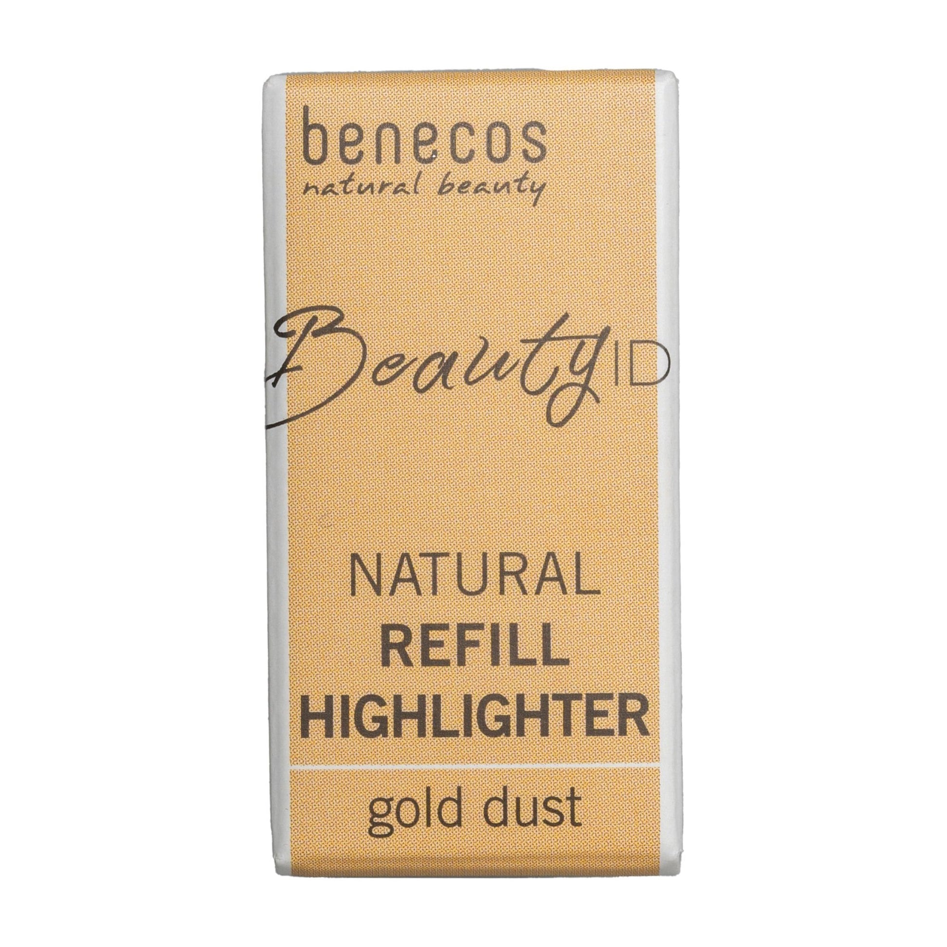 Gold Dust Highlighter for Refillable Make Up Palette 8g - Benecos - Highlighter - Eco Natural Products