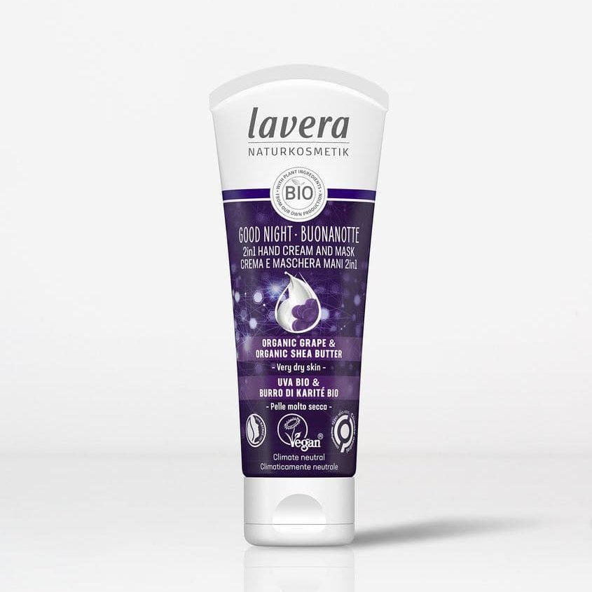 Good Night 2in1 Hand Cream & Mask 75ml - Lavera - Hand cream - Eco Natural Products