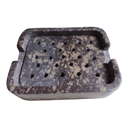 Gorara Stone Rectangular Soap Dish - Shared Earth - Soap Dishes & Holders - Shared Earth