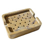Gorara Stone Rectangular Soap Dish - Shared Earth - Soap Dishes & Holders - Shared Earth