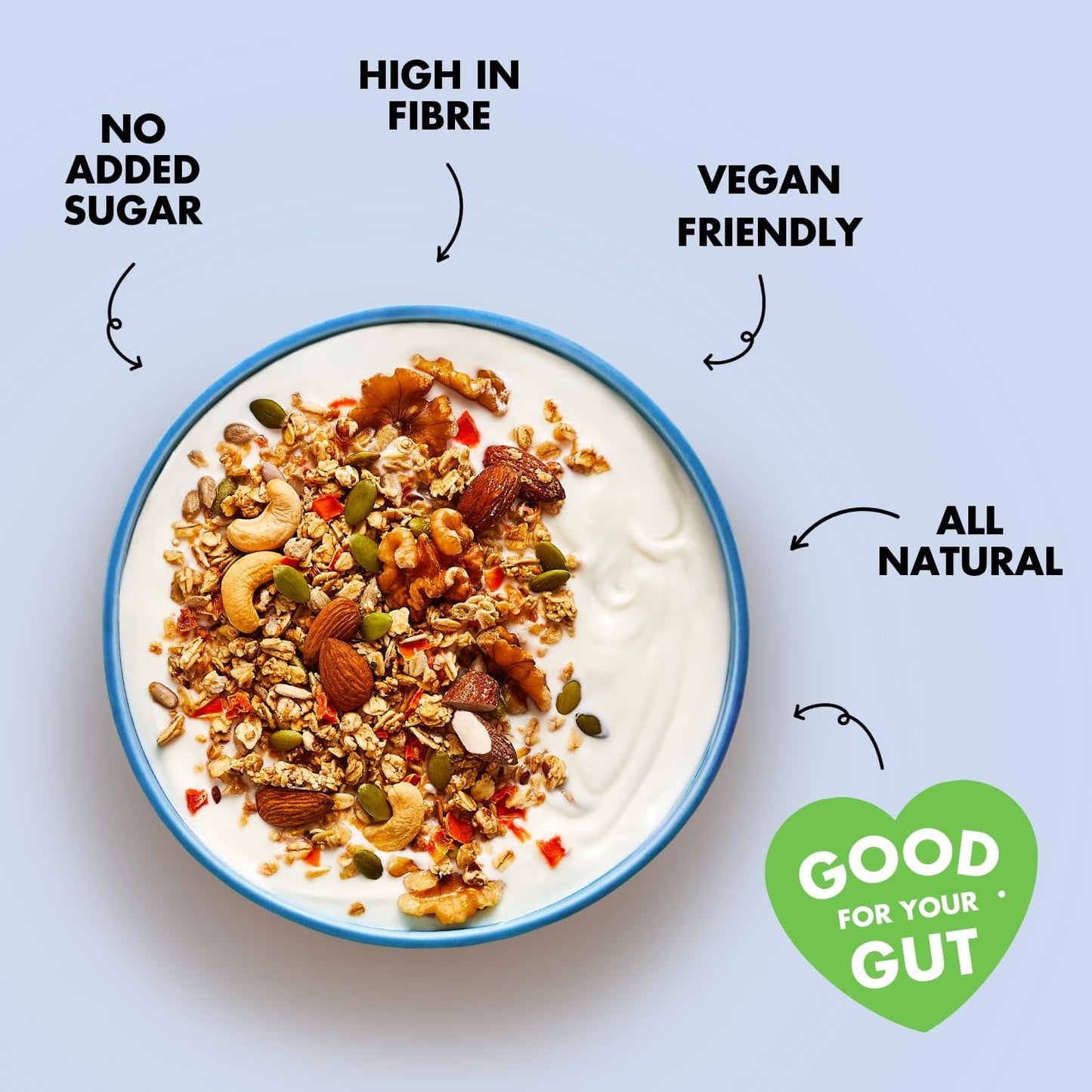 Granola Low Sugar Naturally 360g - Bio&Me - Cereal & Granola - Eco Natural Products