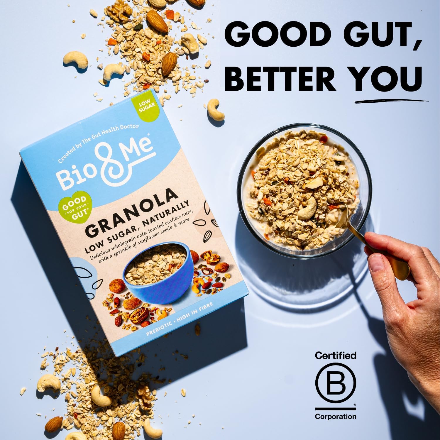 Granola Low Sugar Naturally 360g - Bio&Me - Cereal & Granola - Eco Natural Products
