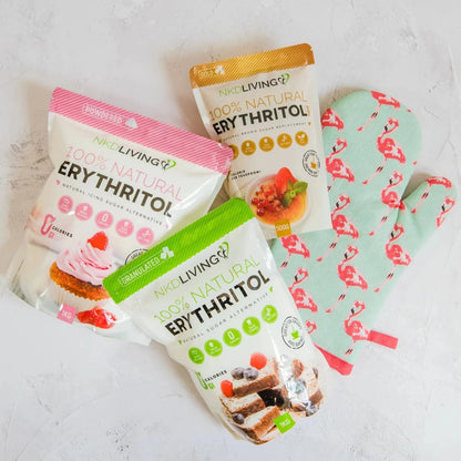 Granulated Erythritol 1kg - NKD Living - Sugar Substitute - Eco Natural Products