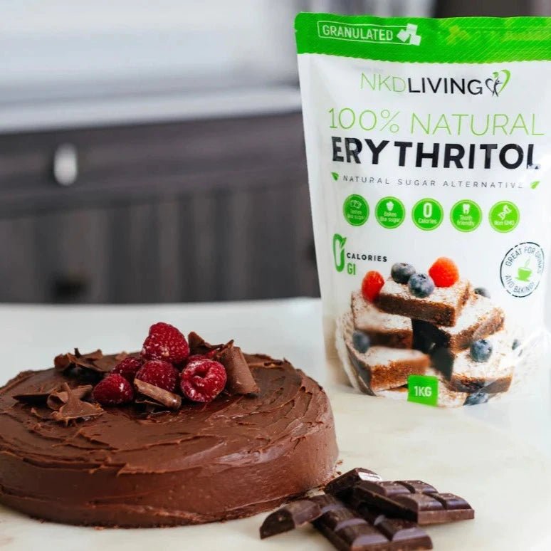 Granulated Erythritol 1kg - NKD Living - Sugar Substitute - Eco Natural Products