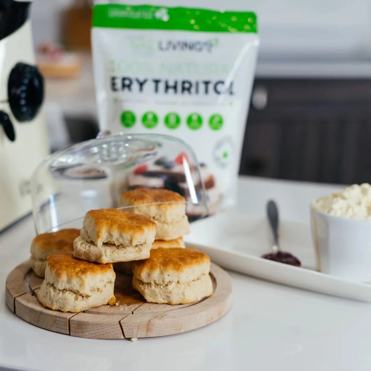 Granulated Erythritol 1kg - NKD Living - Sugar Substitute - Eco Natural Products