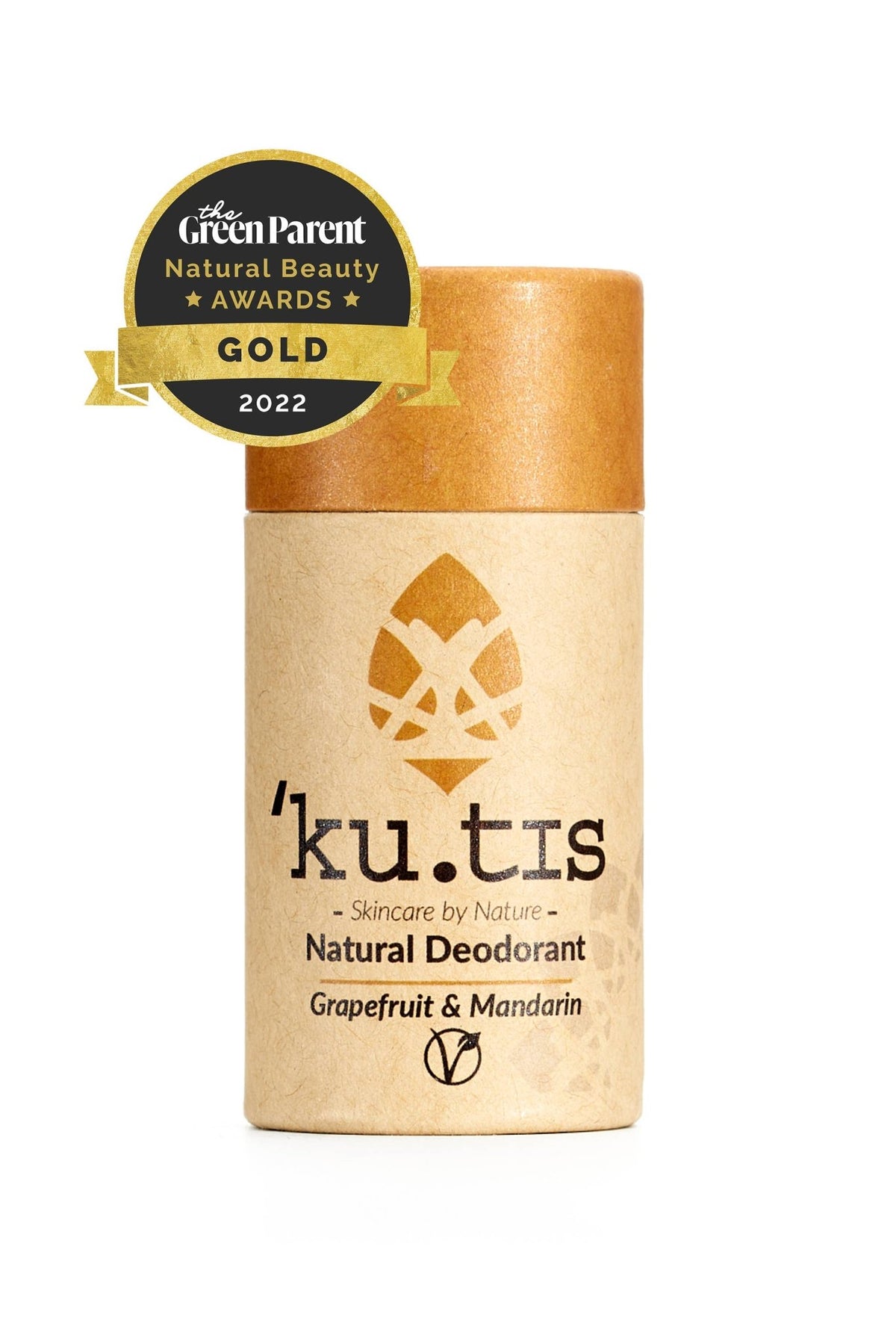 Grapefruit and Mandarin Deodorant Vegan 55g - Kutis Skincare - Deodorant - Eco Natural Products