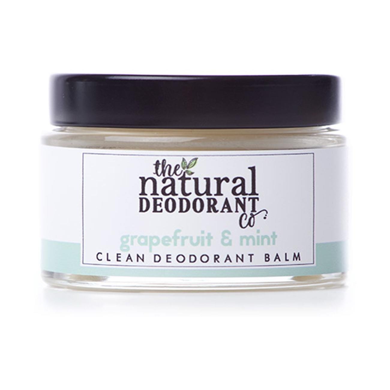 Grapefruit and Mint Clean Deodorant Balm 55g - Eco Natural Products - The Natural Deodorant Co - Deodorant Balm