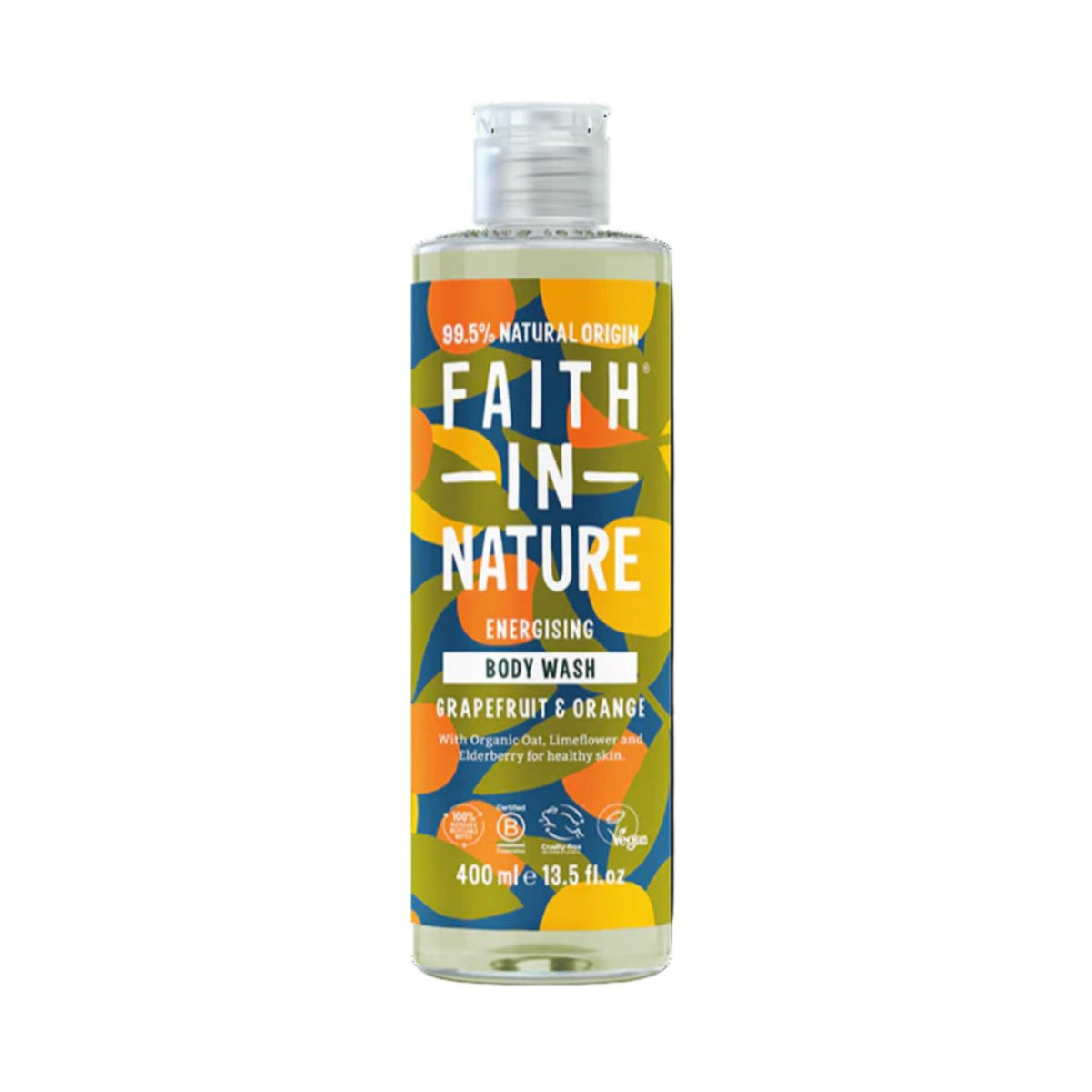 Grapefruit & Orange Body Wash 400ml - Faith in Nature - Body Wash - Faith in Nature