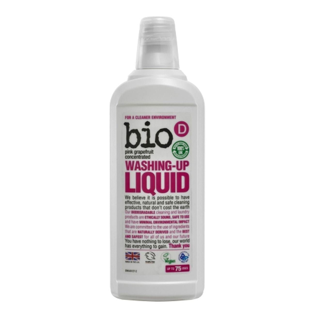 Grapefruit Washing Up Liquid 750ml - Bio - D - Washing - Eco Natural Products