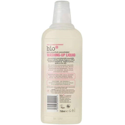 Grapefruit Washing Up Liquid 750ml - Bio - D - Washing - Eco Natural Products