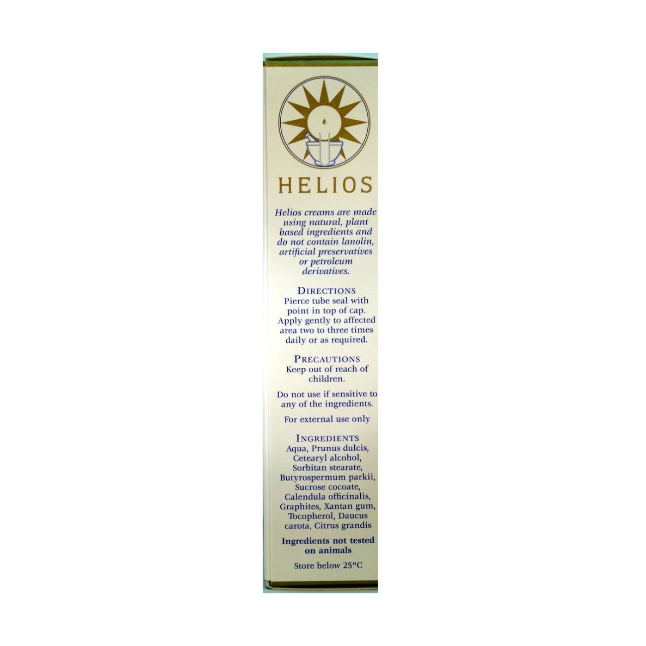 Graphites and Calendula Cream 30g - Eco Natural Products - Helios - Cream