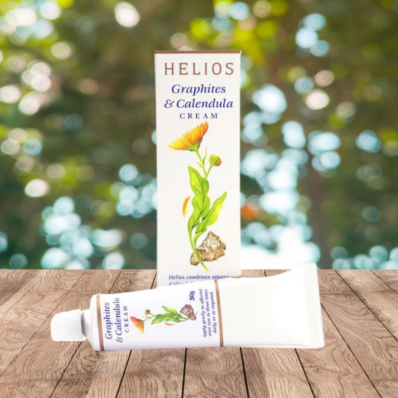 Graphites and Calendula Cream 30g - Eco Natural Products - Helios - Cream