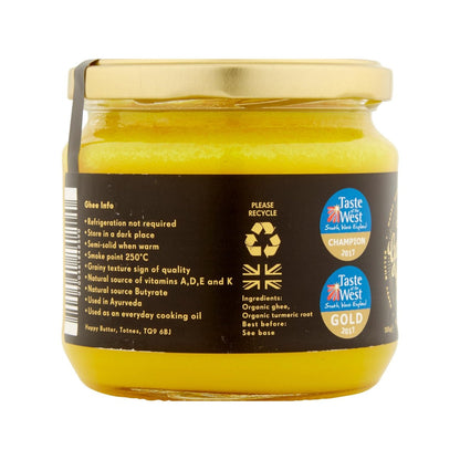 Grassfed Ghee Golden Turmeric 300g - Happy Butter - Food - Eco Natural Products