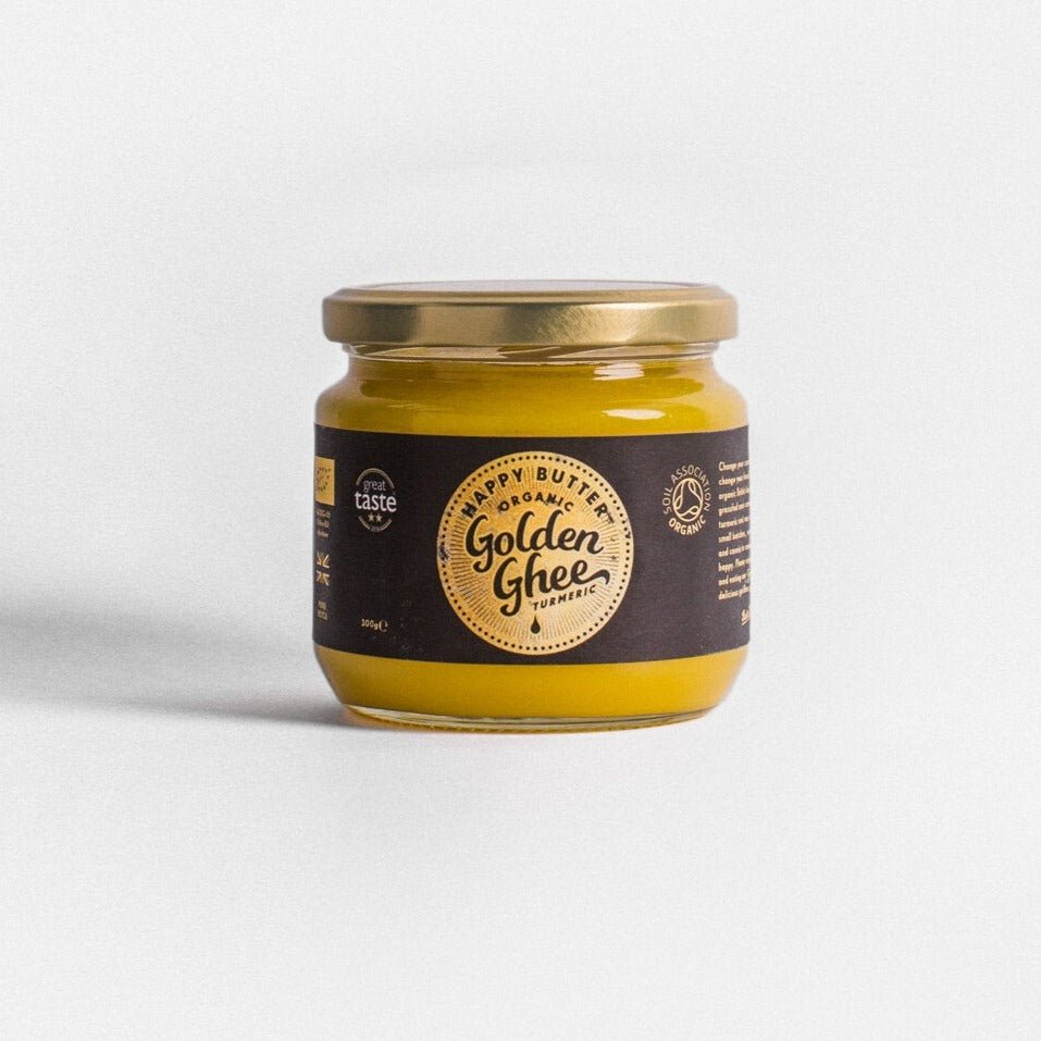 Grassfed Ghee Golden Turmeric 300g - Happy Butter - Food - Eco Natural Products