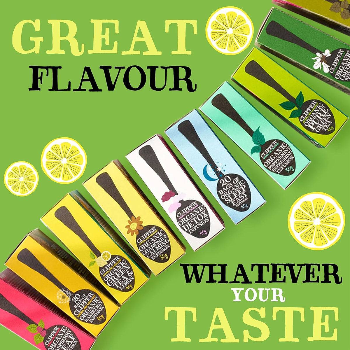 Green Tea & Lemon 80 Bags - Clipper - Tea - Eco Natural Products