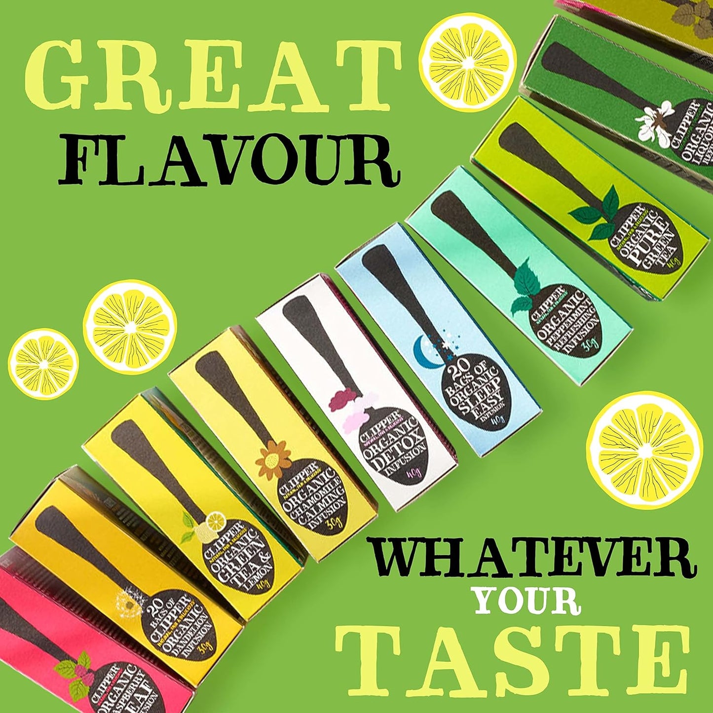 Green Tea & Lemon 80 Bags - Clipper - Tea - Eco Natural Products