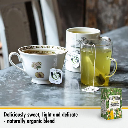 Green Tea with Manuka Honey Tea 20 Bags - Heath & Heather - Green tea - Eco Natural Products