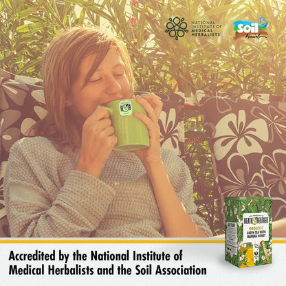 Green Tea with Manuka Honey Tea 20 Bags - Heath & Heather - Green tea - Eco Natural Products