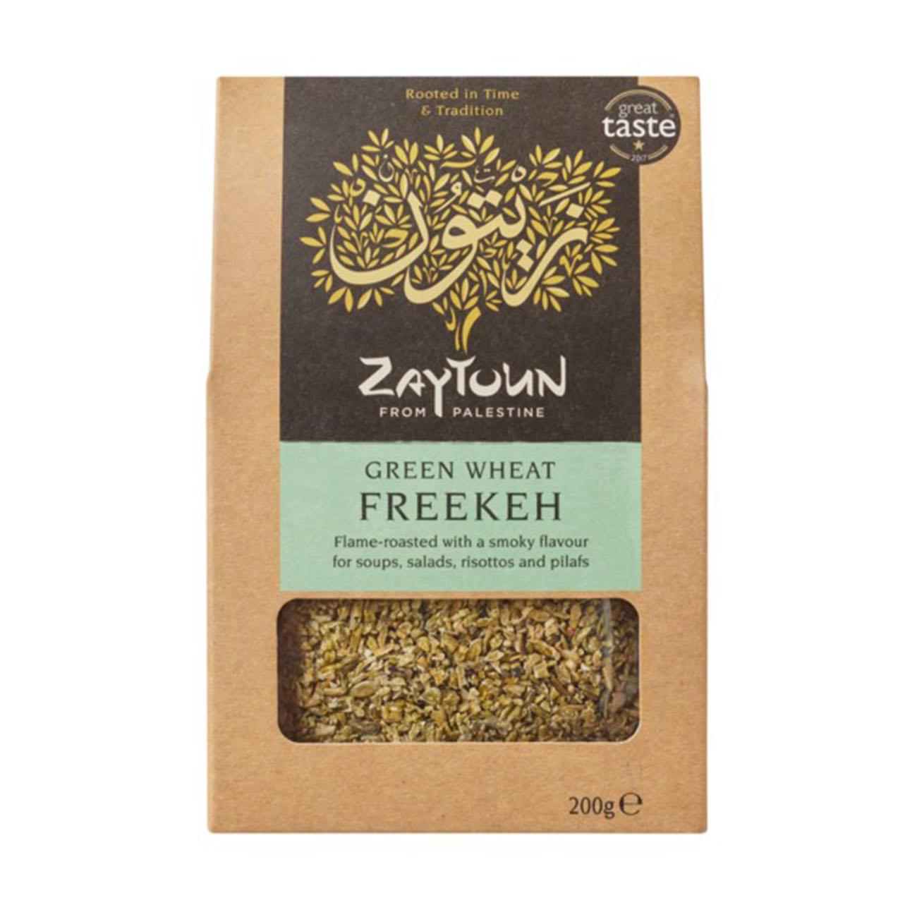 Green Wheat Freekeh 200g - Zaytoun - Wheat - Eco Natural Products