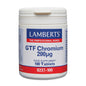 Gtf Chromium 200µg 100 Tabs - Lamberts - Food Supplement - Eco Natural Products