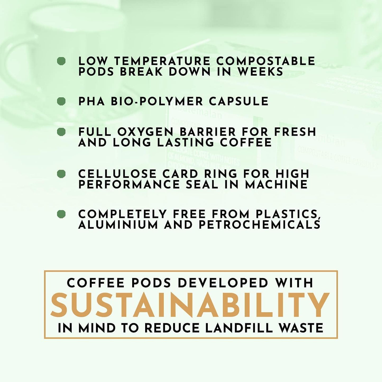 Guatemalan Coffee Capsules x 10 - Eden Project - Coffee - Eco Natural Products