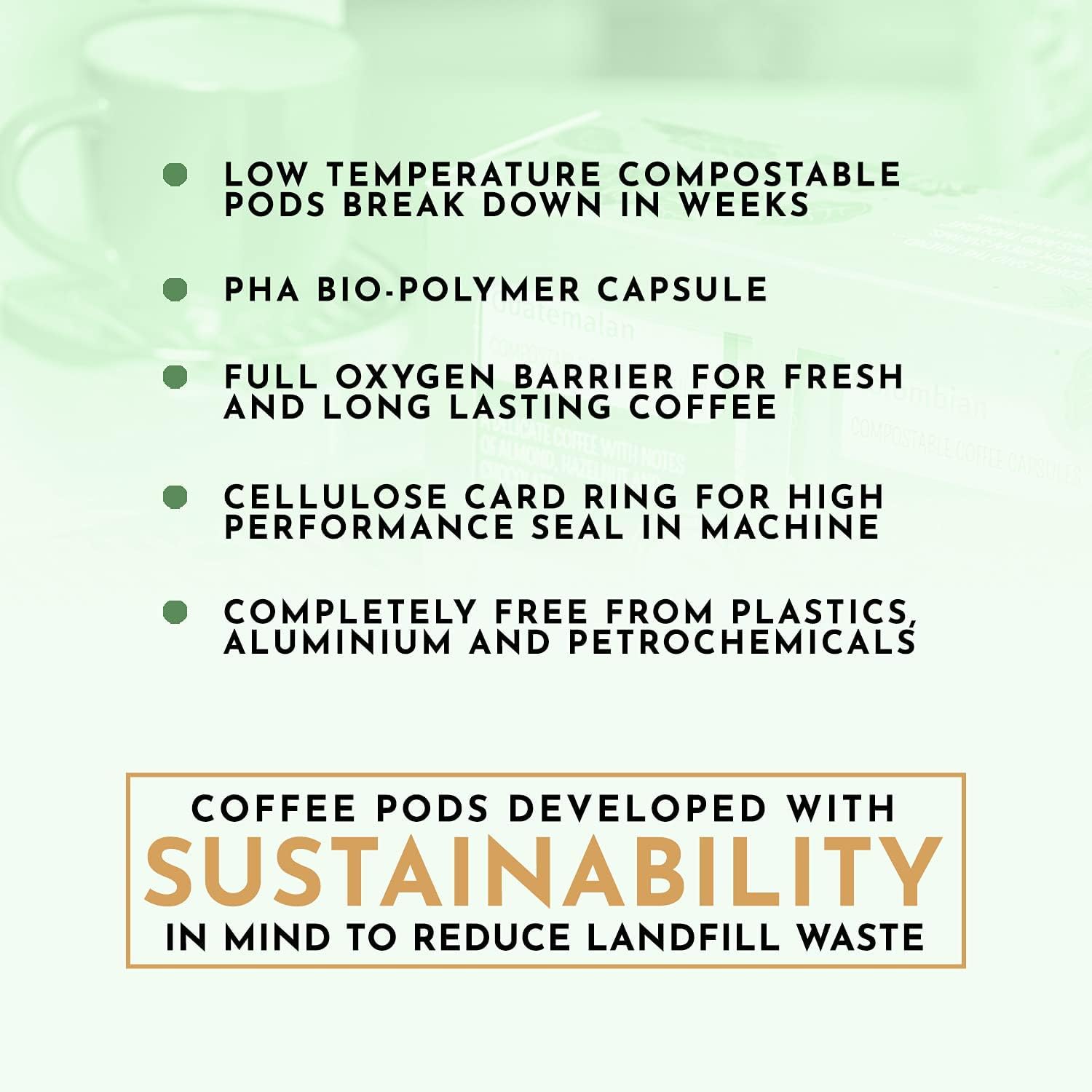 Guatemalan Coffee Capsules x 10 - Eden Project - Coffee - Eco Natural Products