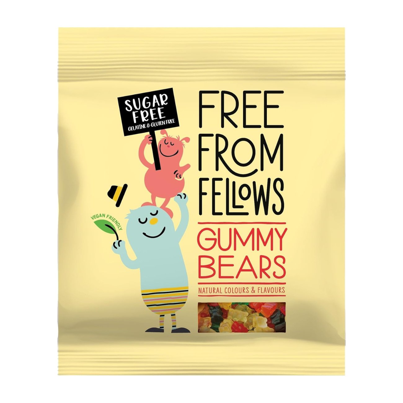 Gummy Bears Sweets 100g - Free from fellows - Sweets - Eco Natural Products