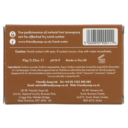 Hair and Body Bar Travel Soap 95g - Friendly Soap - Shampoo - Eco Natural Products