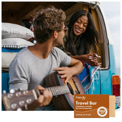 Hair and Body Bar Travel Soap 95g - Friendly Soap - Shampoo - Eco Natural Products