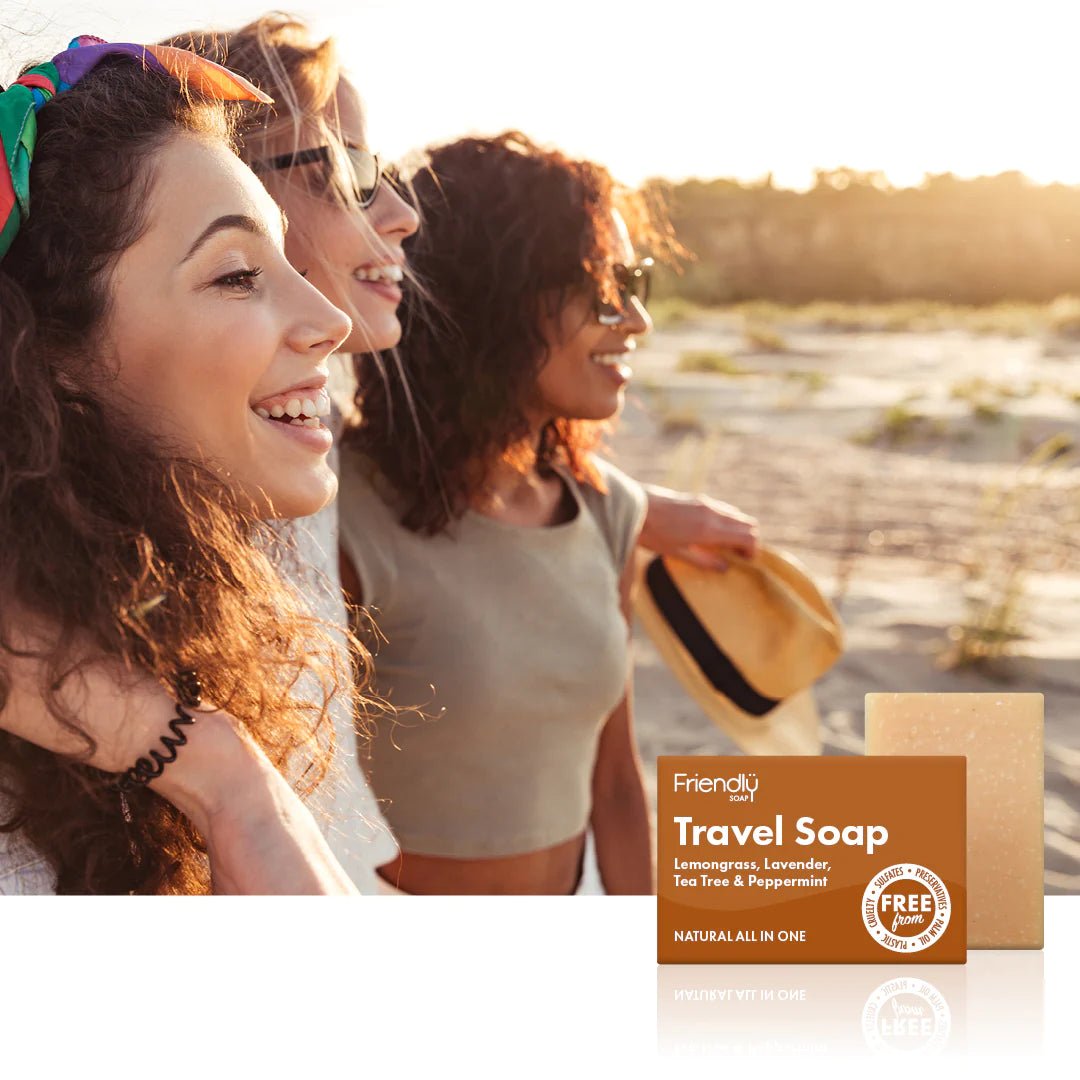 Hair and Body Bar Travel Soap 95g - Friendly Soap - Shampoo - Eco Natural Products