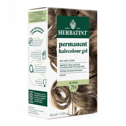 Hair Colour Blonde 7N 170ml - Herbatint - Hair Colour - Herbatint