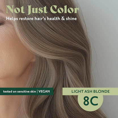 Hair Colour Light Ash Blonde 8C 170ml - Herbatint - Hair Colour - Herbatint
