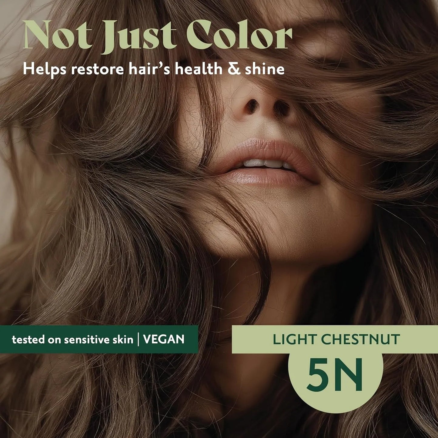 Hair Colour Light Chestnut 5N 170ml - Herbatint - Hair Colour - Herbatint
