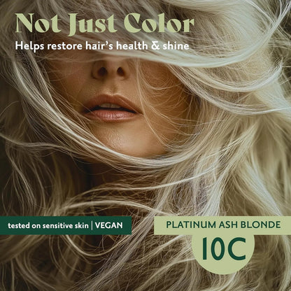 Hair Colour Platinum Ash Blonde 10C 170ml - Herbatint - Hair Colour - Herbatint