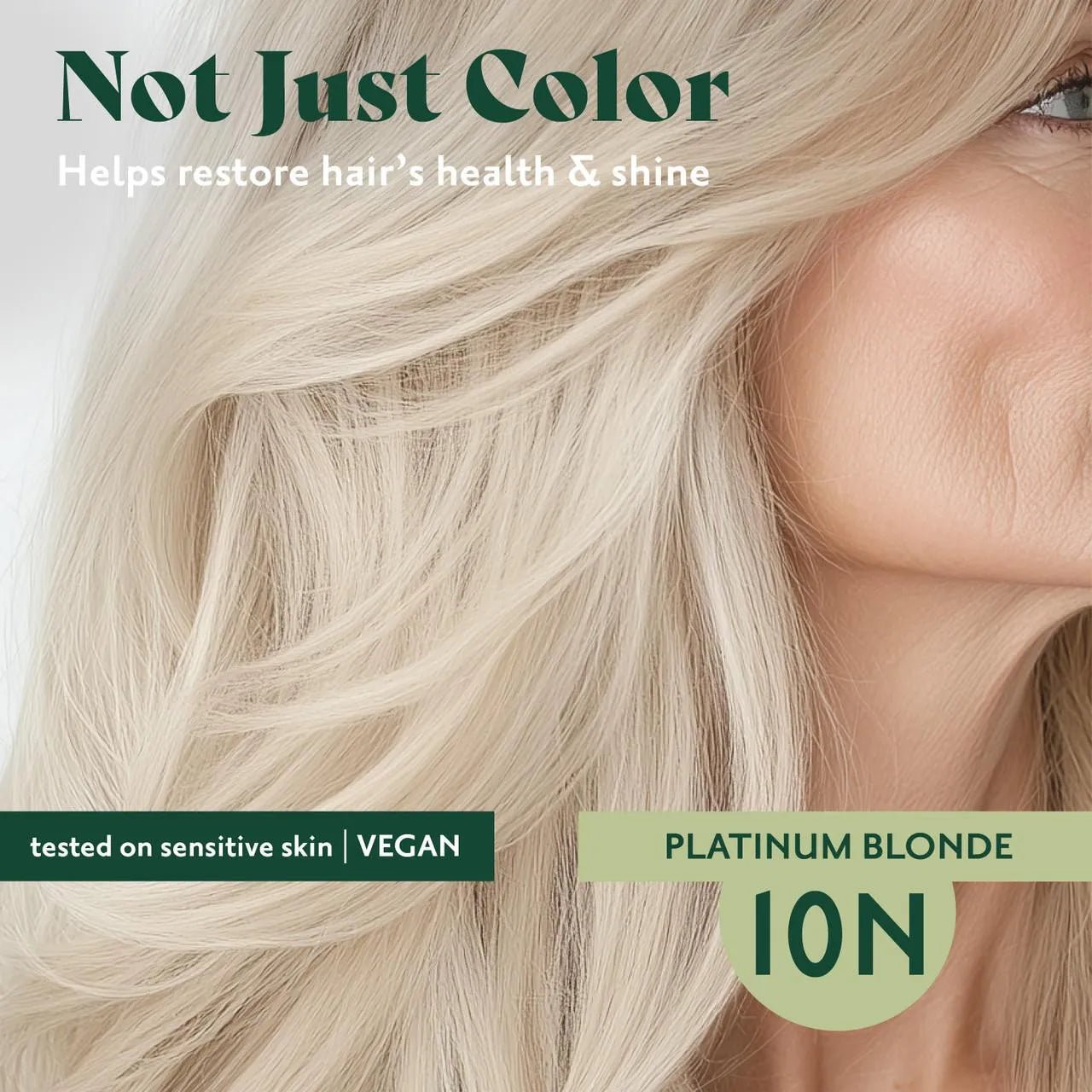 Hair Colour Platinum Blonde 10N 170ml - Herbatint - Hair Colour - Herbatint