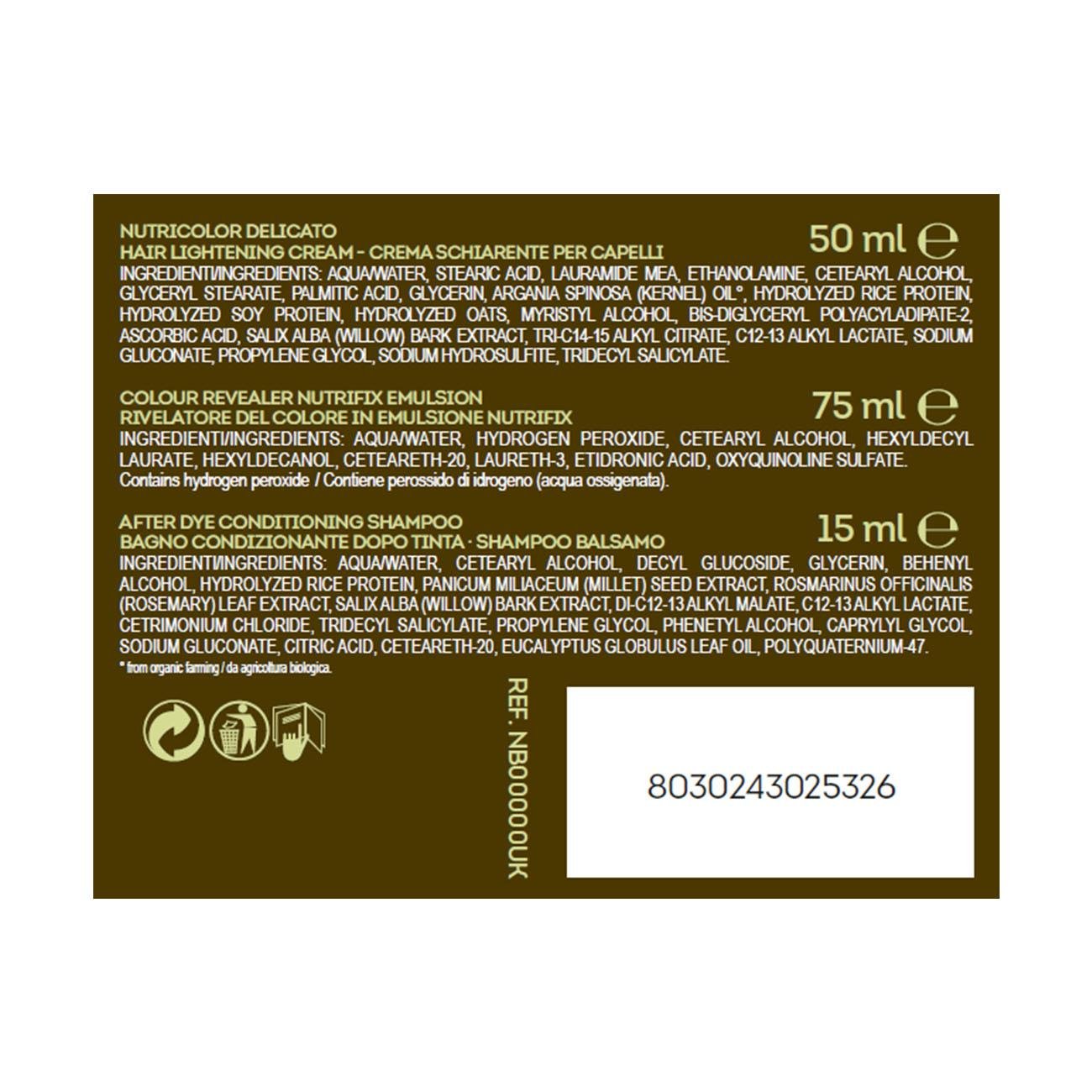 Hair Lightening Cream 0.0 140ml - BioKap - Hair Color - Eco Natural Products