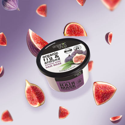 Hair Mask Express Shine Fig and Almond 250ml - Organic Shop - Hair mask - Eco Natural Products