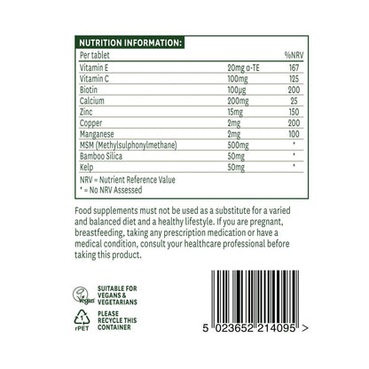 Hair, Skin and Nails Formula 30 Tablets - Natures Aid - Vitamins & Supplements - Eco Natural Products