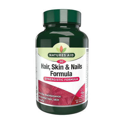Hair, Skin and Nails Formula 90 Tablets - Natures Aid - Vitamins & Supplements - Eco Natural Products