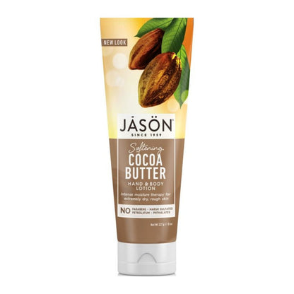 Hand & Body Lotion Softening Cocoa Butter 227g - Jason - Hand & Body Lotion - Eco Natural Products
