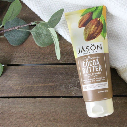 Hand & Body Lotion Softening Cocoa Butter 227g - Jason - Hand & Body Lotion - Eco Natural Products