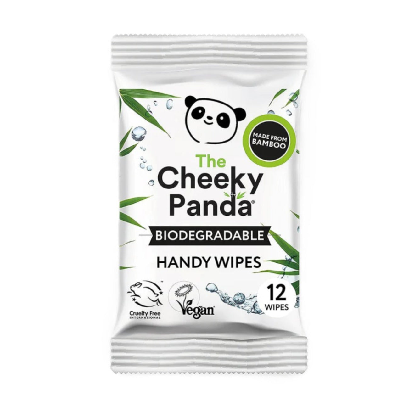 Biodegradable Bamboo Handy Wipes 12wipes