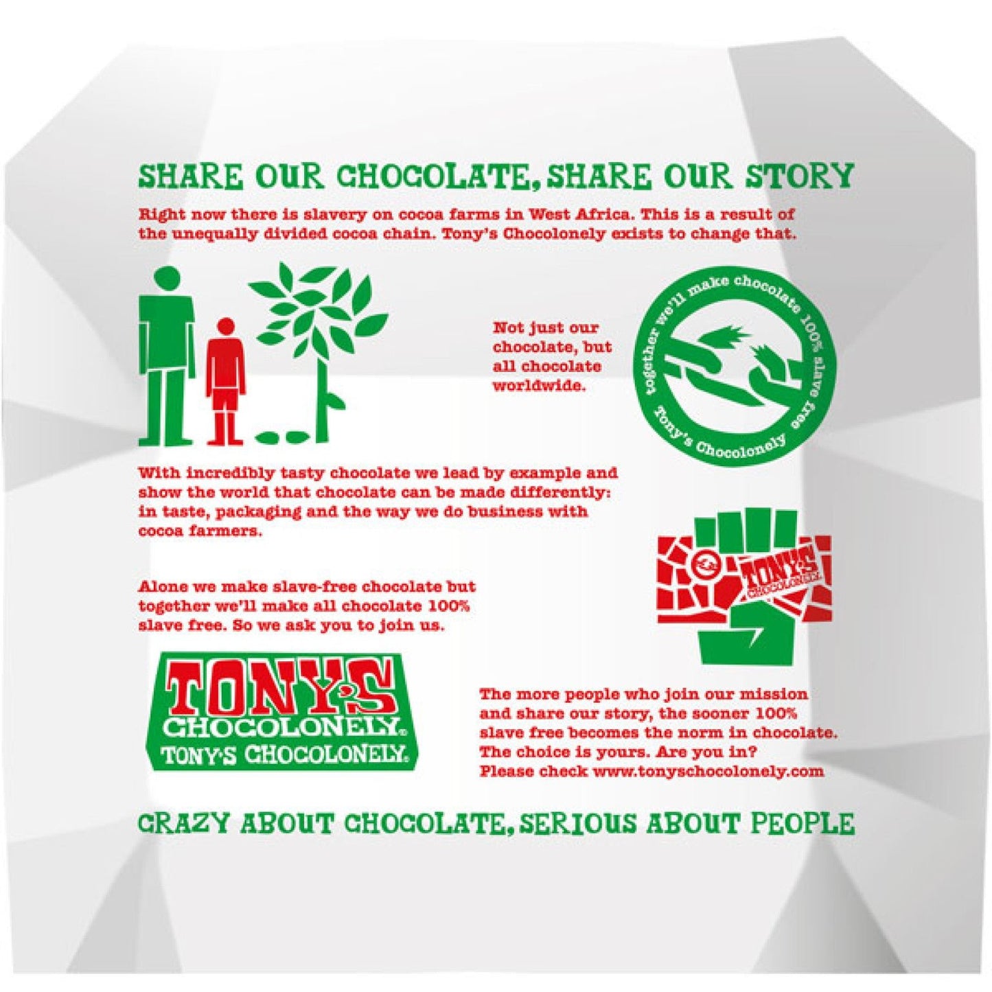 Hazelnut Milk Chocolate Bar 180g - Tony's Chocolonely - Chocolate Bar - Eco Natural Products