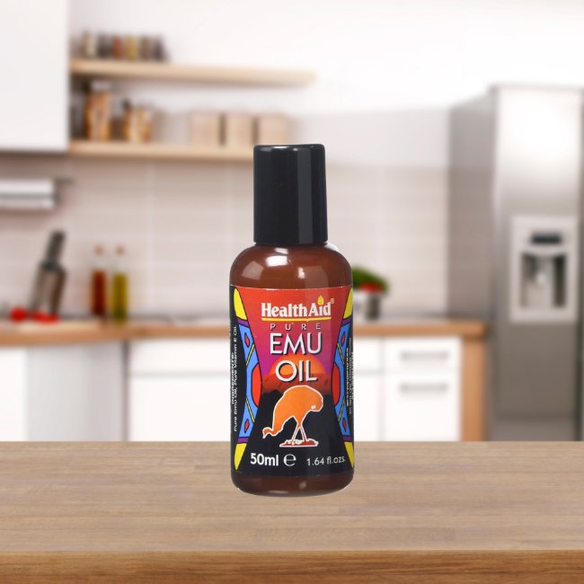 Health Aid Pure Emu Oil & Vitamin E 50ml - HealthAid - Emu Oil - Eco Natural Products