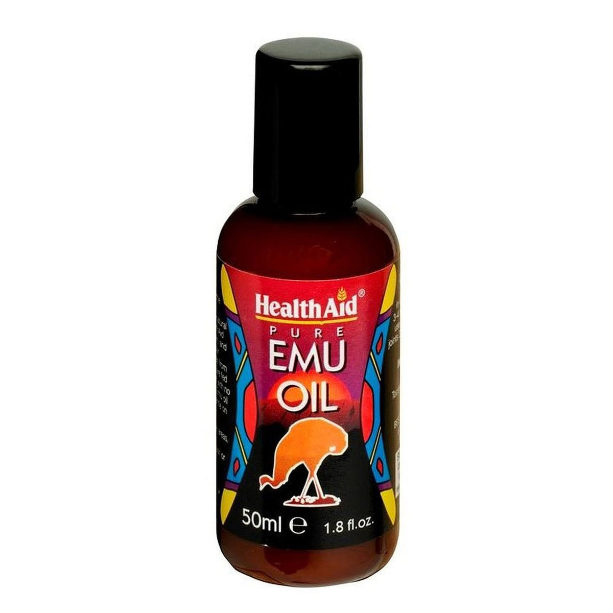 Health Aid Pure Emu Oil & Vitamin E 50ml - HealthAid - Emu Oil - Eco Natural Products